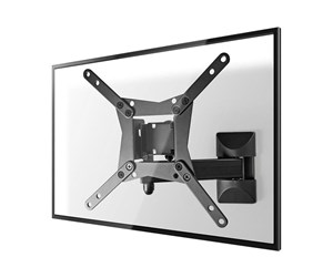 Skjermholder - Nedis TVWM31BK bracket - full-motion - for TV - black - TVWM31BK