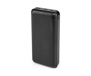 Nødlader - Nedis UPBKPD20000BK power bank Nødlader - Svart - 20000 mAh - UPBKPD20000BK