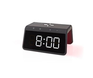 Mobil - Adaptere og ladere - Nedis WCACQ30BK alarm clock - WCACQ30BK