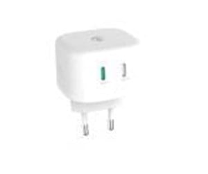 Mobil - Adaptere og ladere - Nedis Wall Charger | 45 W | GaN | Quick charge feature - WCGPD45W100WT