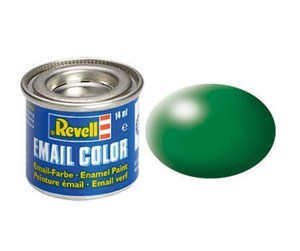 Kreative leker - Revell Enamel Paint # 364 - Leaf Green Silk Matt - 32364