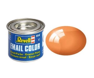 Kreative leker - Revell Enamel Paint #730 - Orange Transparent - 32730