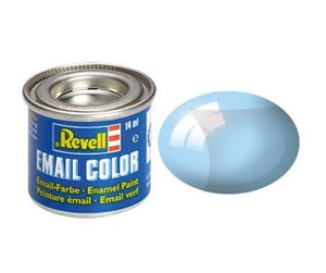 Kreative leker - Revell Enamel Paint #752 - Blue Transparent - 32752