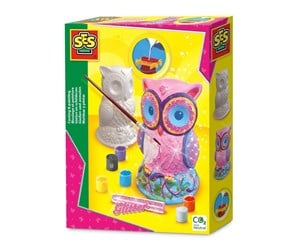 Kreative leker - SES Plaster Casting and Painting Owl - 01285