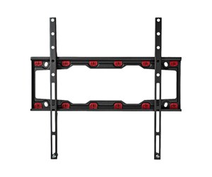 Veggmontering, AV-braketter & AV-møbler - Nedis TVWM4030BK bracket - fixed - for LCD TV - black 35 kg 55" 100 x 100 mm - TVWM4030BK