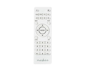 Fjernkontroll - Nedis RDINRC200WT remote control - white - RDINRC200WT