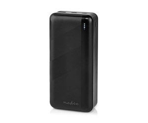 Nødlader - Nedis UPBK65W30000BK power bank Nødlader - UPBK65W30000BK