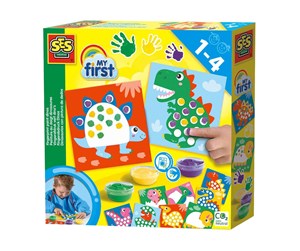 Kreative leker - SES My First - Fingerprint Paint Dinos - 14442