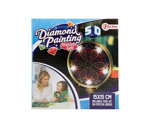 Kreative leker - Toi-Toys Diamond Painting Lamp Mandala - 46656A