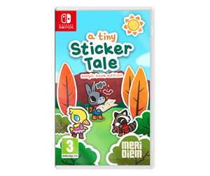 Spill - A Tiny Sticker Tale (Magic Book Edition) - Nintendo Switch - Eventyr - 8436622260010