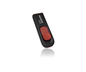 Minnepenn - A-Data Classic Series C008 Capless - Svart - 64GB - Minnepenn - AC008-64G-RKD