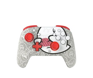 Spill - Tilbehør - PDP Rematch GLOW Wireless Controller- Boo-Ho - Controller - Nintendo Switch - 500-253-BOHO