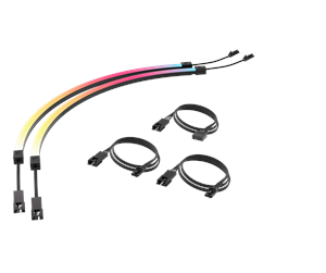 Kabinett-tilbehør - Corsair LS350 Aurora RGB Light Strips 350mm - CL-9011137-WW