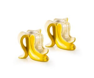 Dekorasjon - Donkey Candlestick - Banana Romance (2 pcs.) (210735) - 210735