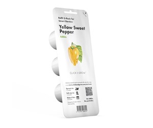 Smarthus - Click & Grow - Smart Garden Refill 3-pack - Yellow Sweet Peppers (SGR53X3) - SGR53X3