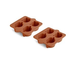 Babyutstyr - Nuuroo Anan silicon baking tin 2-pack - Caramel Café - NU339CC