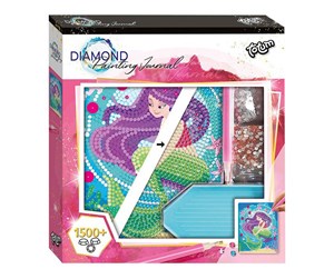 Kreative leker - Totum Diamond Painting Notebook Mermaid - 79731