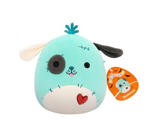 Dukker, Bamser & Utstyr - Squishmallows Halloween Plush Dookdook Voodoo Dog 19 cm - 0196566454392