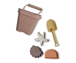 Babyleker - Nuuroo Millan silicone beach set - Brown Color Mix - NU441BC