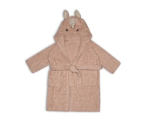 Babyutstyr - Nuuroo Achaia terry bathrobe 1-2 y - Rose Unicorn - NU550RU1