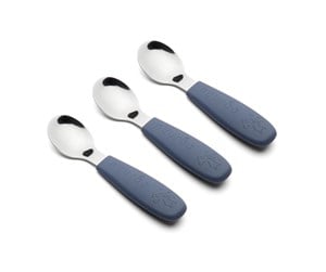 Babyutstyr - Nuuroo Theodor spoons 3-pack - Bering Sea - NU466BS