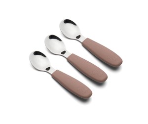 Babyutstyr - Nuuroo Theodor spoons 3-pack - Chocolate malt - NU466CM