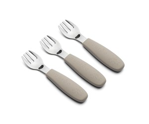 Babyutstyr - Nuuroo Felix forks 3-pack - Cobblestone - NU468CS