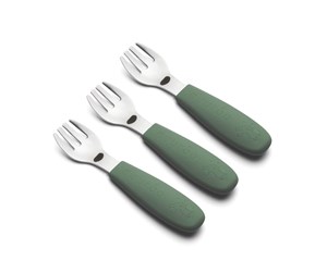 Babyutstyr - Nuuroo Felix forks 3-pack - Dusty Green - NU468DG