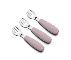 Babyutstyr - Nuuroo Felix forks 3-pack - Woodrose - NU468WR