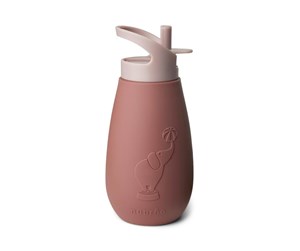 Babyutstyr - Nuuroo Pax silicone drinking bottle - 350 ml - Mahogany - NU305M