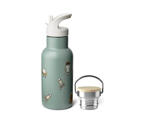 Babyutstyr - Nuuroo Bertil drinking bottle- 350 ml - Light Green Soace - NU307LG