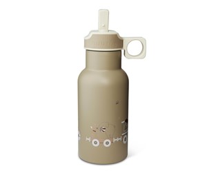 Babyutstyr - Nuuroo Juno water bottle 350 ml - Carnival Train - NU580CT