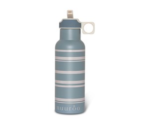 Babyutstyr - Nuuroo Conrad water bottle 500 ml - Blue Stripe - NU581BS