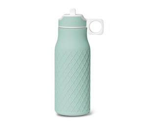 Babyutstyr - Nuuroo Isa silicone drinking bottle 400 ml - Desert Sage - NU458DS