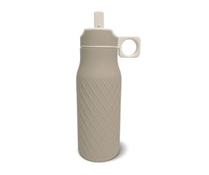 Babyutstyr - Nuuroo Isa silicone drinking bottle 400 ml - Cobblestone - NU512CC