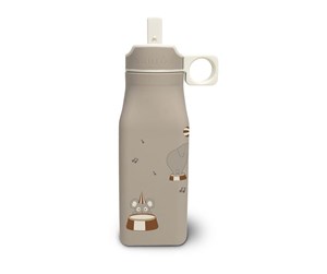 Babyutstyr - Nuuroo Storm drinking bottle 450 ml - Cream Carnival Train - NU514CC