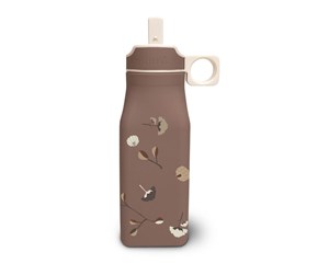 Babyutstyr - Nuuroo Storm drinking bottle 450 ml - Pumpkin Flower - NU514PF