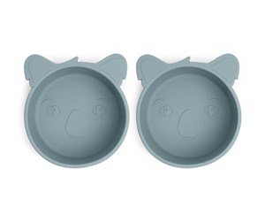 Babyutstyr - Nuuroo Alex silicone deep plate 2-pack  - Lead - NU120L