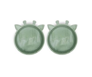 Babyutstyr - Nuuroo Alex deep plate 2-pack - Light Green Mix - NU289