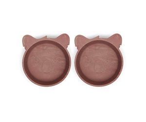 Babyutstyr - Nuuroo Alex deep plate 2-pack - Red Mix - NU290