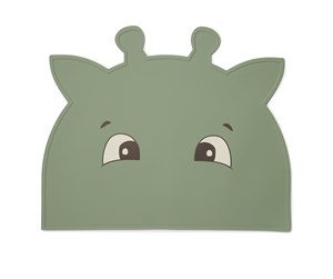 Babyutstyr - Nuuroo Albert silicone placemat - Dusty Green - NU517DG