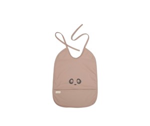 Babyutstyr - Nuuroo Ida bib 2-pack - Sand Panda - NU212SP