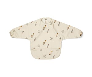 Babyutstyr - Nuuroo Luna bib - Creme Circus - NU214CC