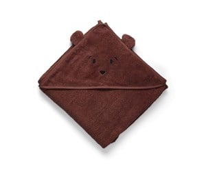 Babyutstyr - Nuuroo Aki hooded junior towel - Mahogany - NU361M