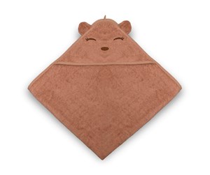 Babyutstyr - Nuuroo Aki hooded junior towel - Cork - NU418C