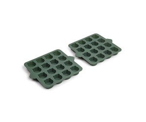 Babyutstyr - Nuuroo Morgan ice cube tray 2-pack  - Dusty Green - NU304DG