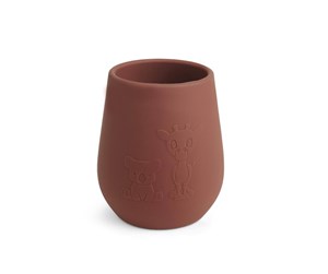 Babyutstyr - Nuuroo Kai silicone cup  - Mahogany - NU337M