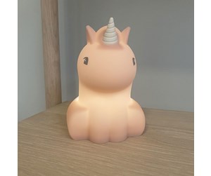 Babyutstyr - Nuuroo Sol silicone lamp - Rose - NU529R