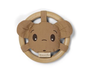 Babyutstyr - Nuuroo Emilie rattle - Light Brown - NU263LB