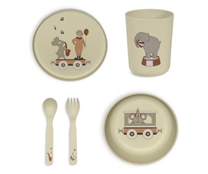 Babyutstyr - Nuuroo Marius dinner set 5-pack - Cream - NU578C